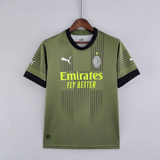 22-23 AC Milan third away detail