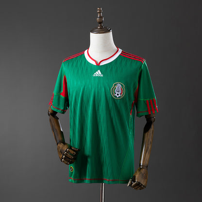 Mexico 2010 Home Retro Jersey detail