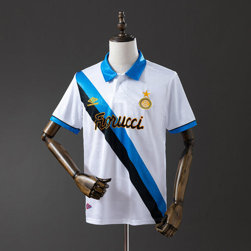 Retro Inter Milan 94-95 Away detail