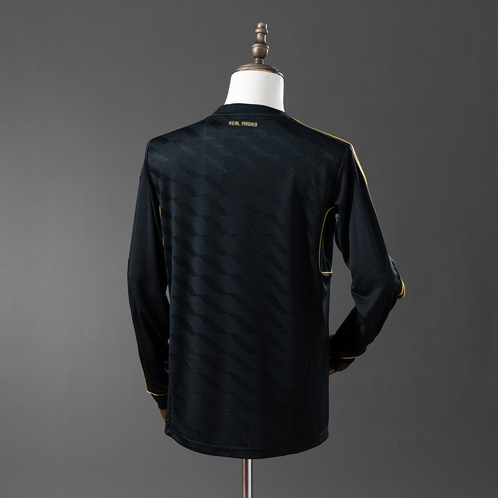 Retro Long Sleeve Real Madrid 11-12 Away