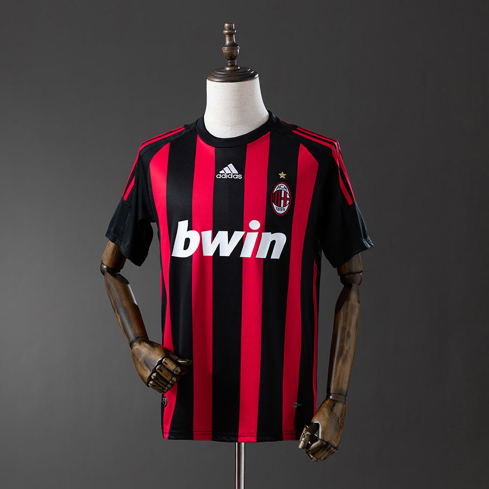Retro  AC Milan 08-09 Home detail
