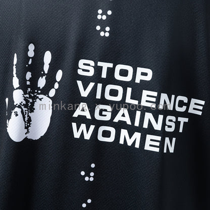 Sturm Graz 27-26 Stop Violence Against Women Special Kit Released Jersey detail