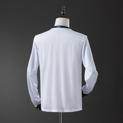 M-U 2008-09 Away Champions League Edition Long Sleeve Retro Jersey