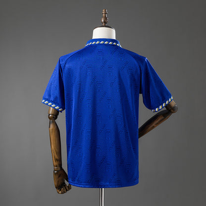 Real Oviedo 95-96 Home Retro Jersey detail