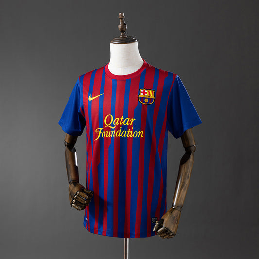 Retro Barcelona 11-12 home detail
