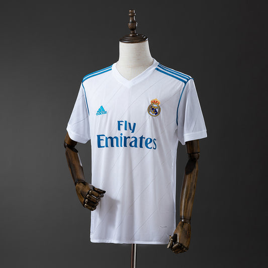 Retro 17-18 Real Madrid home detail