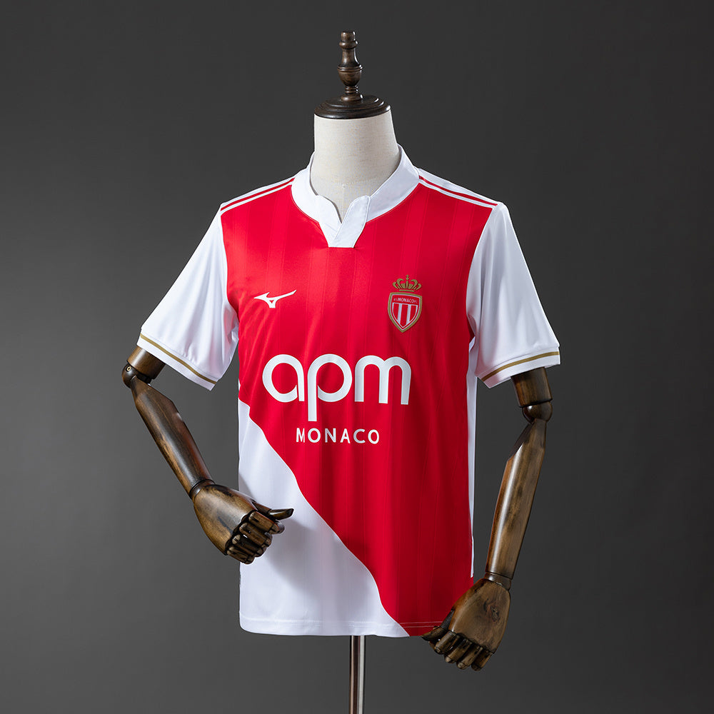 Monaco 25-26 Home Jersey detail