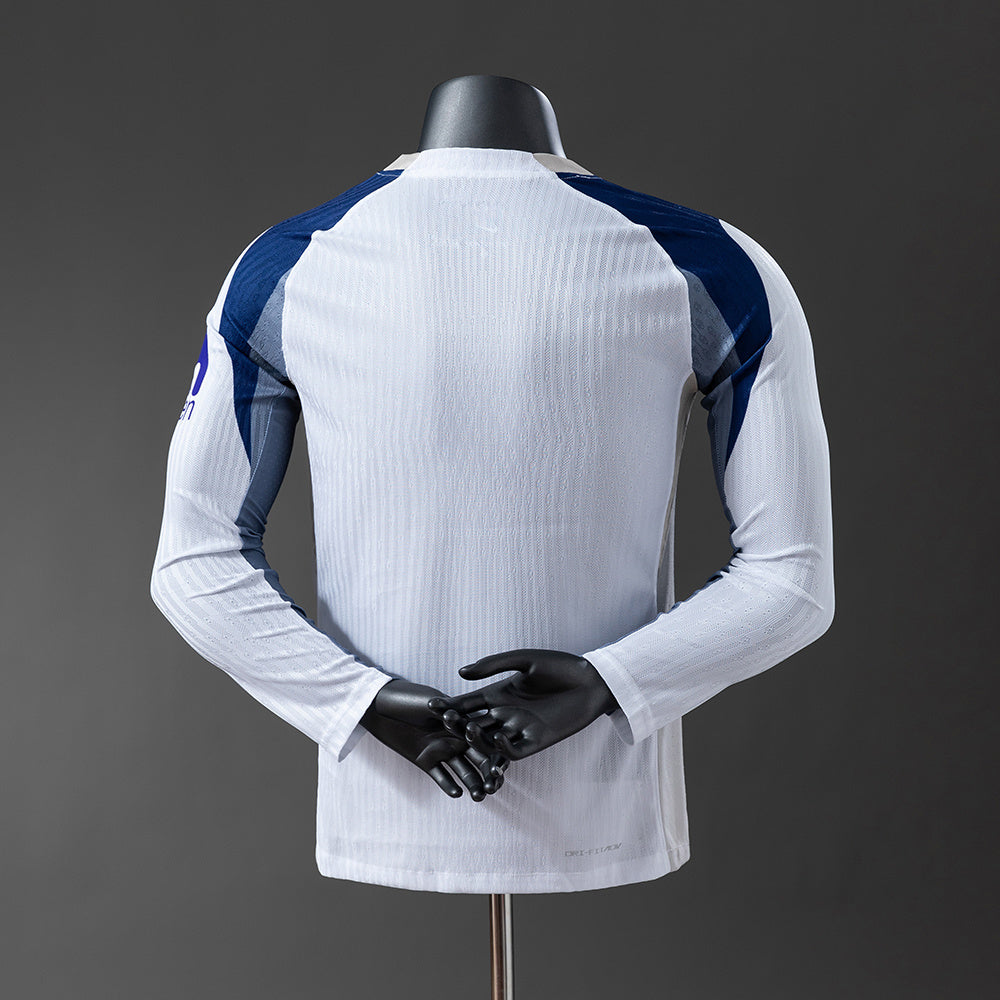 Tottenham Hotspur 25-26 Player Version Home Long Sleeve Jersey