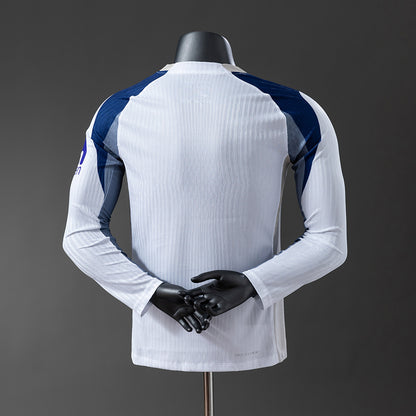 Tottenham Hotspur 25-26 Player Version Home Long Sleeve Jersey