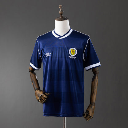 Scotland 87-88 Home Retro Jersey detail