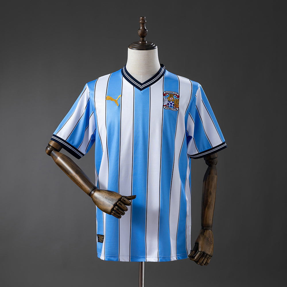 Coventry City 11-12 25th Anniversary Edition Home Retro Jersey detail