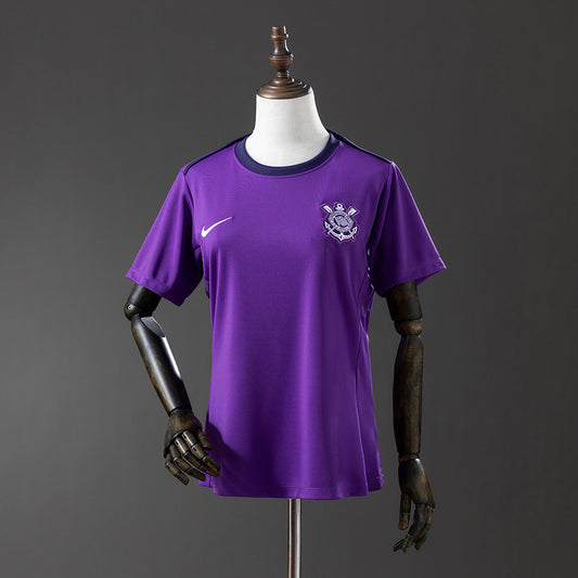 Corinthians 25-26 Training Suit Purple Women's Jersey detail