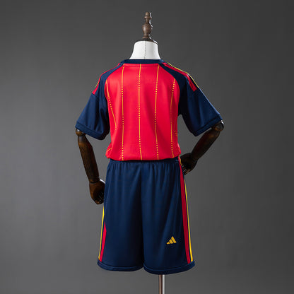 Spain 2026 Home Kids Kit Jersey