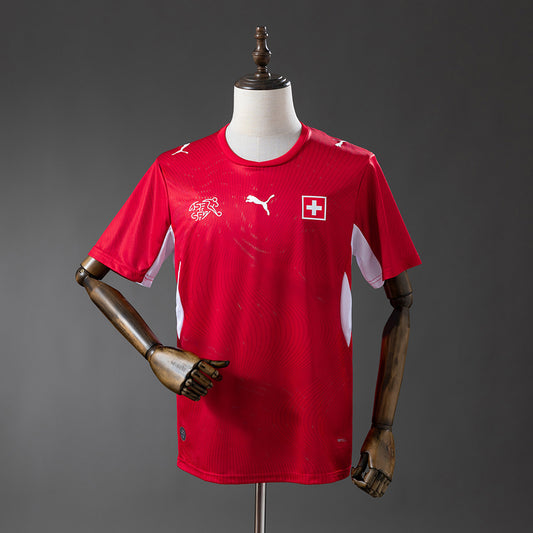 Switzerland 2026 Home Jersey detail