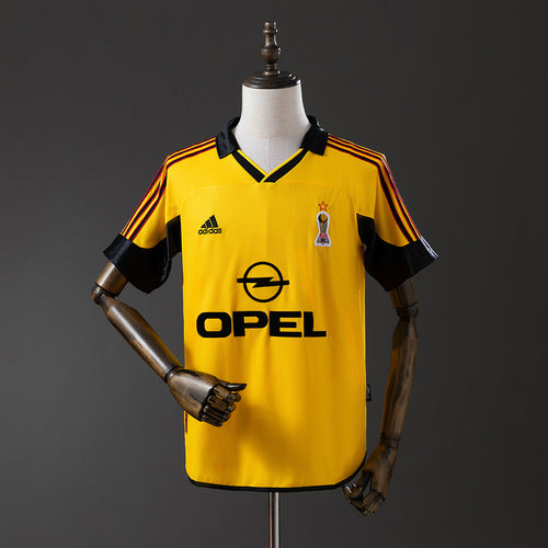 Retro AC Milan 99-00 Away detail