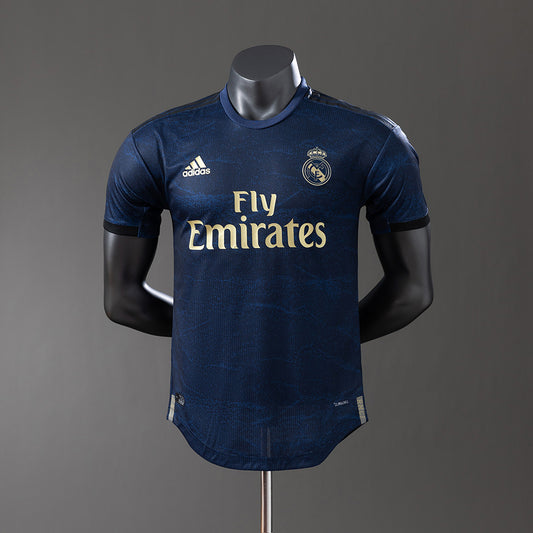 Real Madrid 19-20 Away Player Version Retro Jersey detail