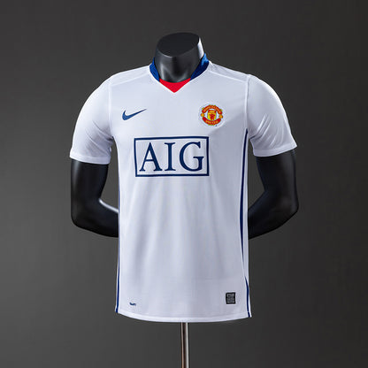 M-U 08-09 Away Player Version Retro Jersey detail