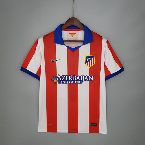 Retro Atletico Madrid 14-15 home detail