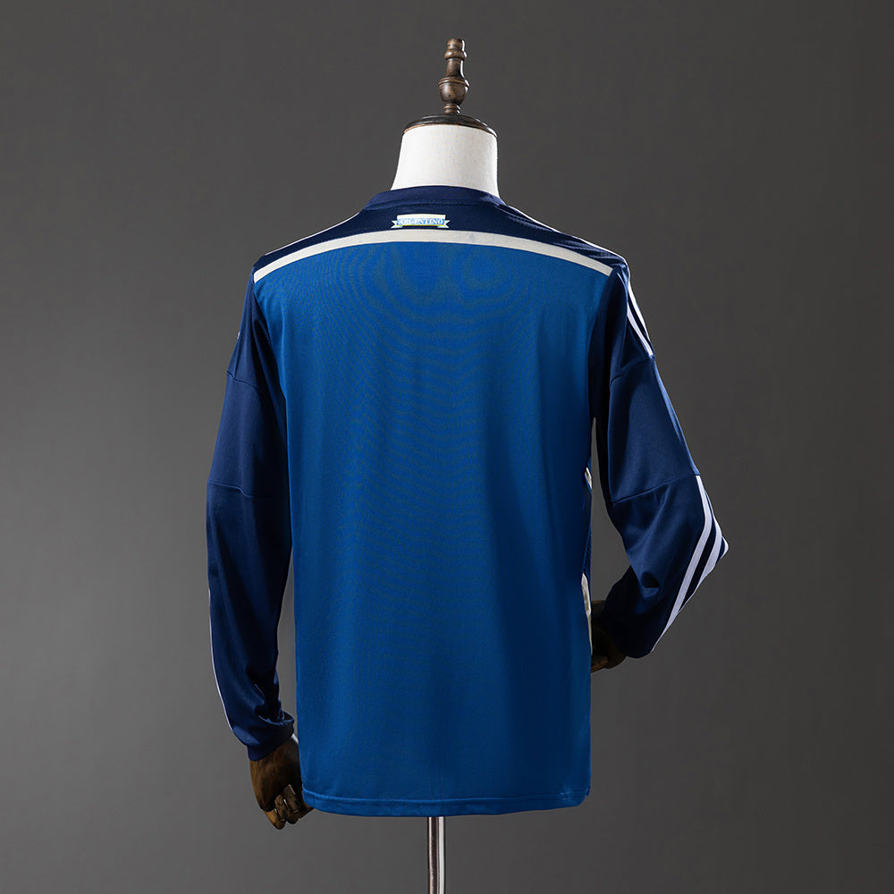 Argentina 2014 Away Long Sleeve Retro Jersey