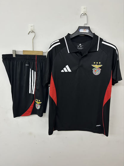 25-26 POLO Benfica training suit black detail