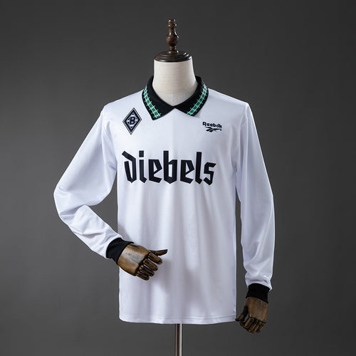 Borussia Monchengladbach 95-96 Home Long-Sleeve Retro Jersey detail