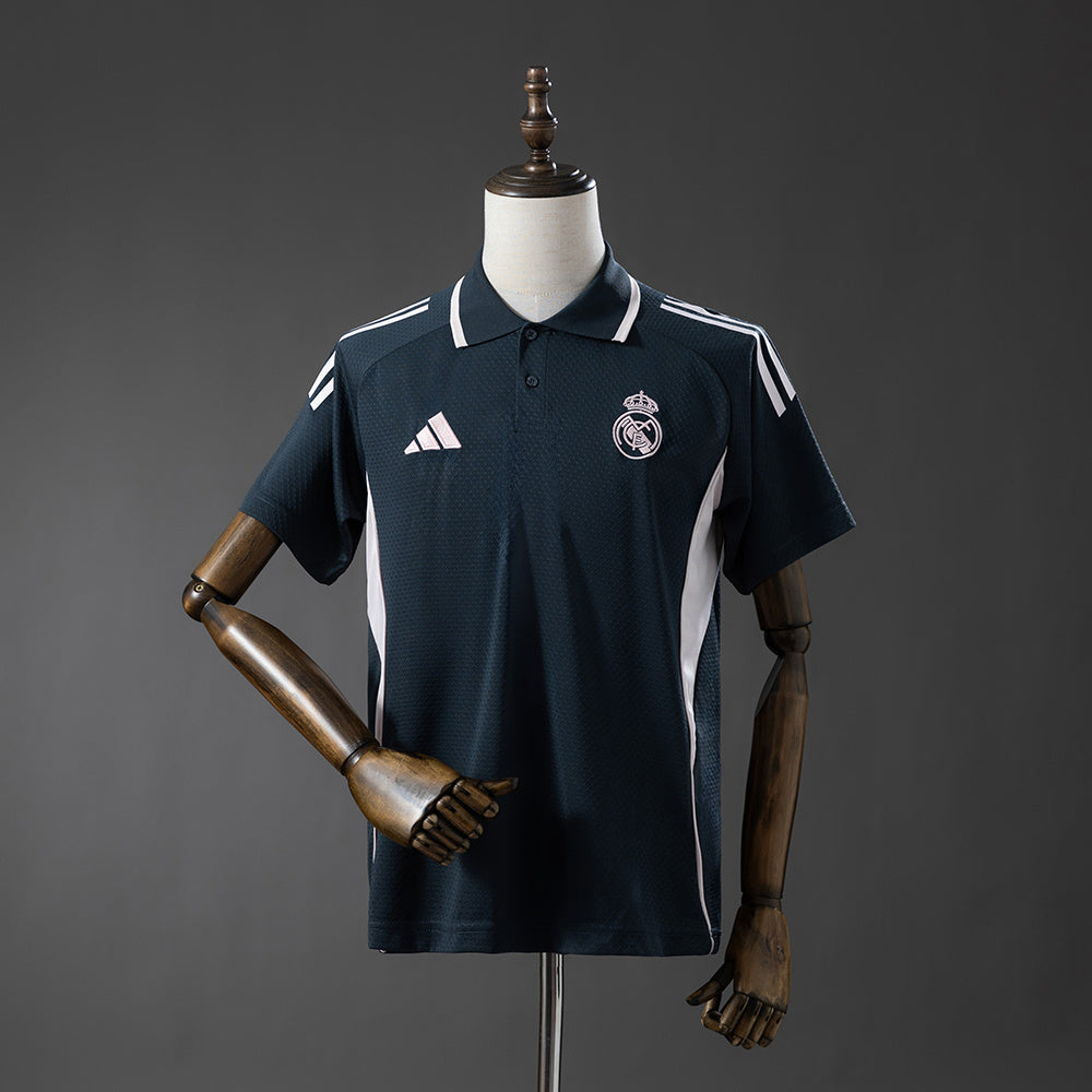 Real Madrid 25-26 POLO - Black & Pink