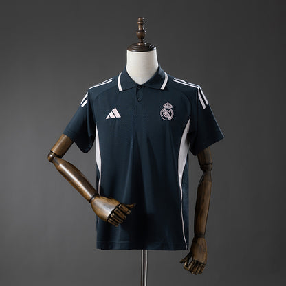 Real Madrid 25-26 POLO - Black & Pink