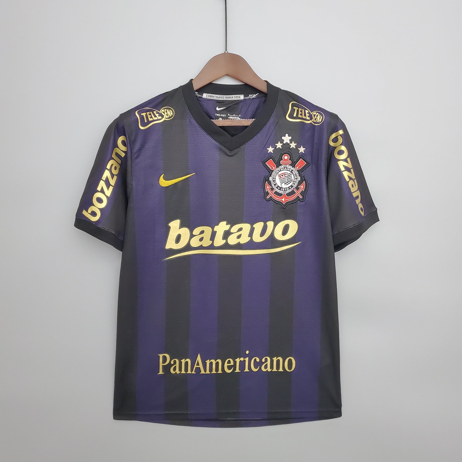 Retro 09-10 Corinthians away detail