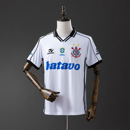 Corinthians 99-00 Home Retro Jersey detail