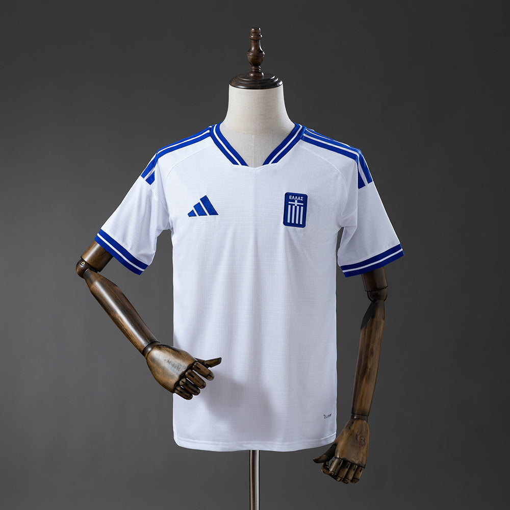 Greece 2026 Home Jersey detail