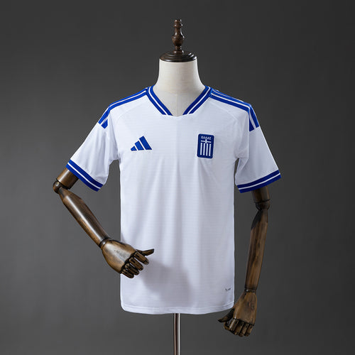 Greece 2026 Home Jersey detail