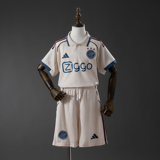 Ajax 25-26 Third Away Kids Kit Jersey