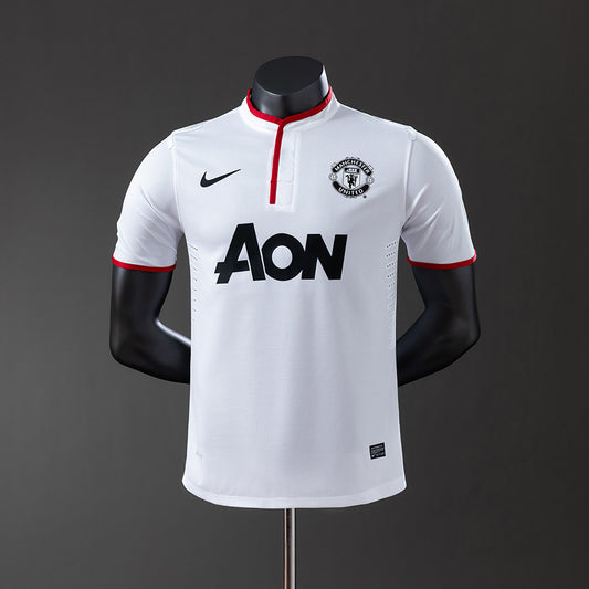 M-U 12-13 Away Player Version Retro Jersey detail