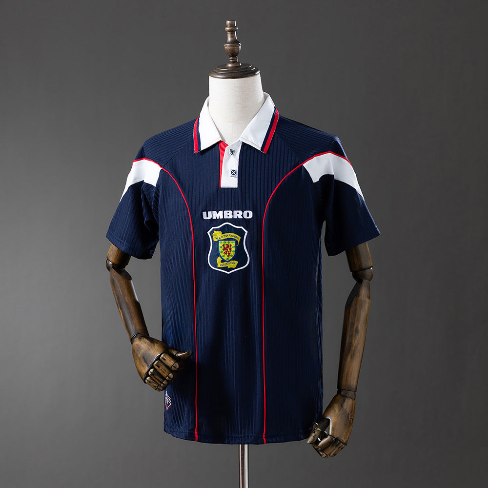 Scotland 96-98 Home Retro Jersey detail
