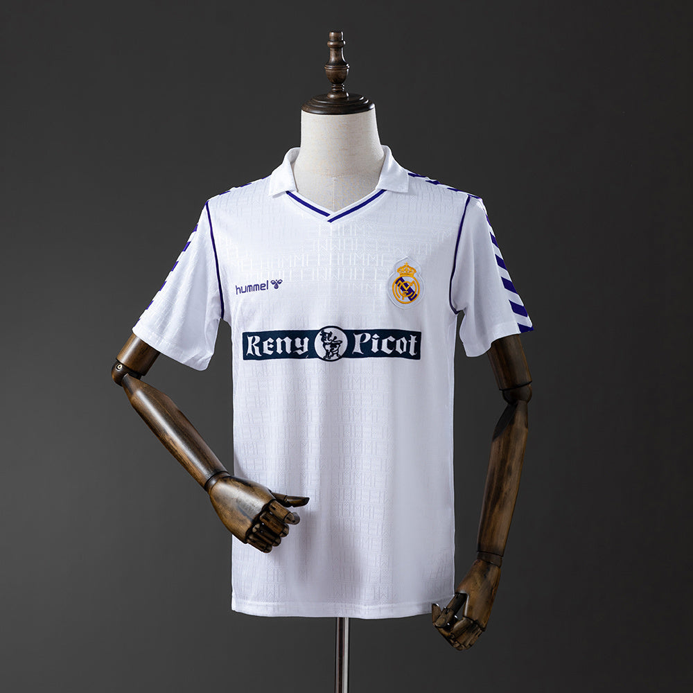 Retro Real Madrid 88-90 Home detail