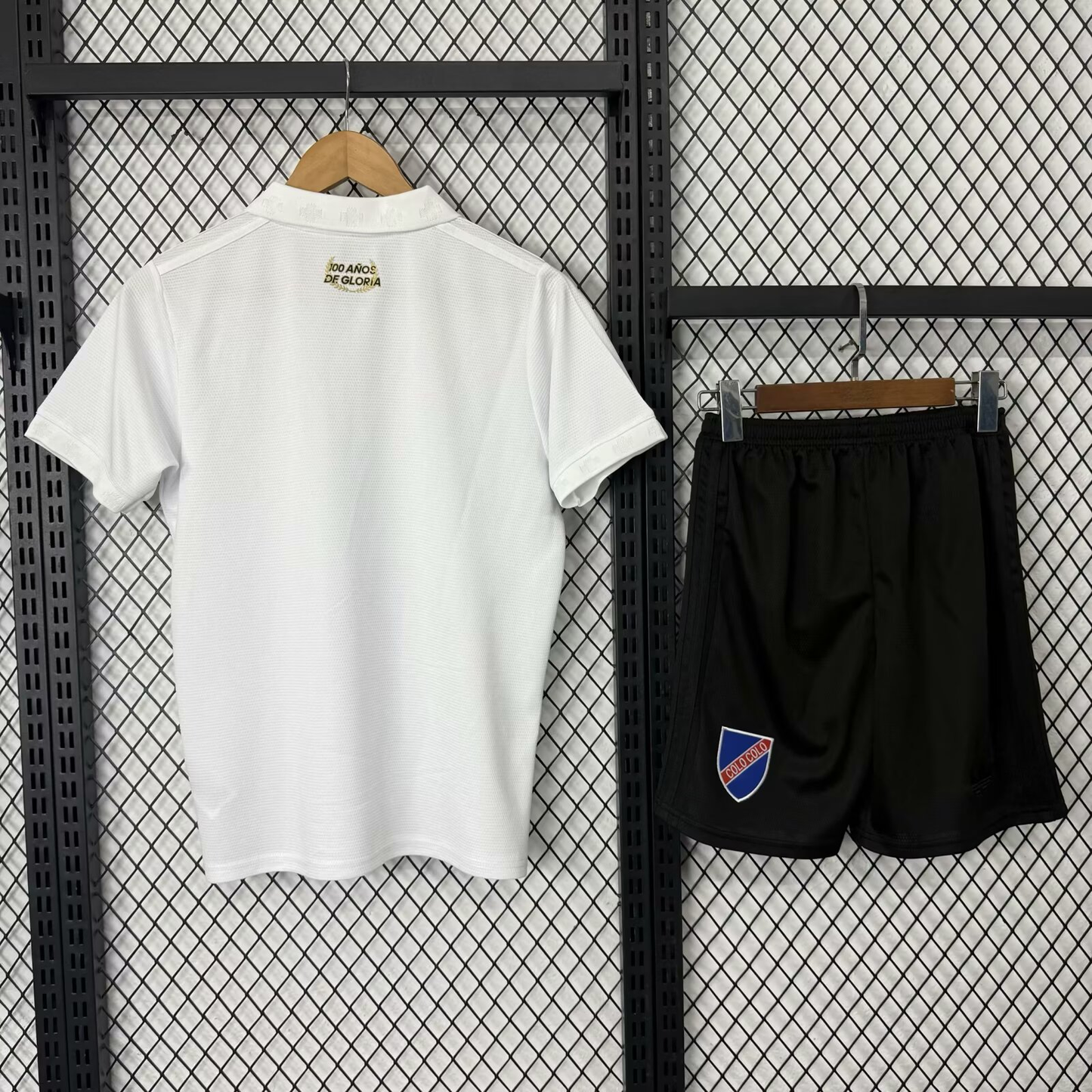 25-26 Kids Colo Colo 100th Anniversary White detail