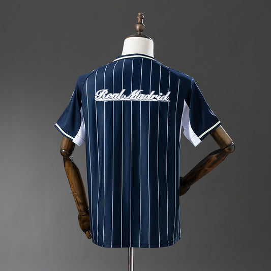 Real Madrid 25-26 Baseball - Navy Blue Jersey