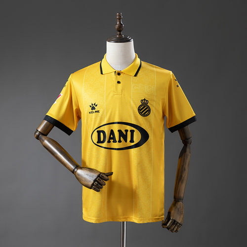 Espanyol 125th Anniversary Yellow Jersey detail