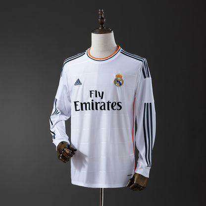Retro Long Sleeve Real Madrid 13-14 Home detail