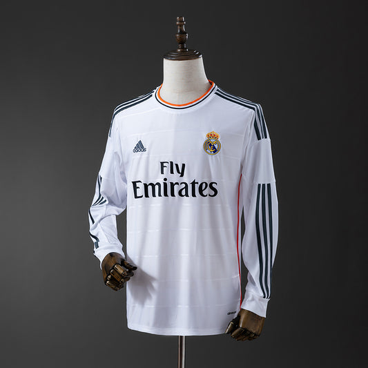 Retro Long Sleeve Real Madrid 13-14 Home detail