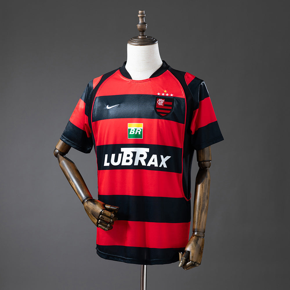Flamengo 2002-03 Home Retro Jersey detail