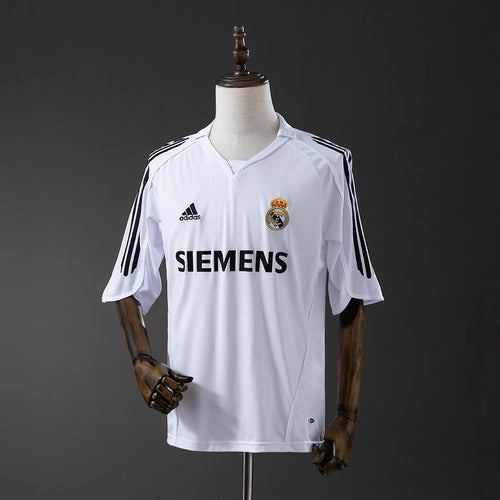 Retro Real Madrid 05-06 home detail