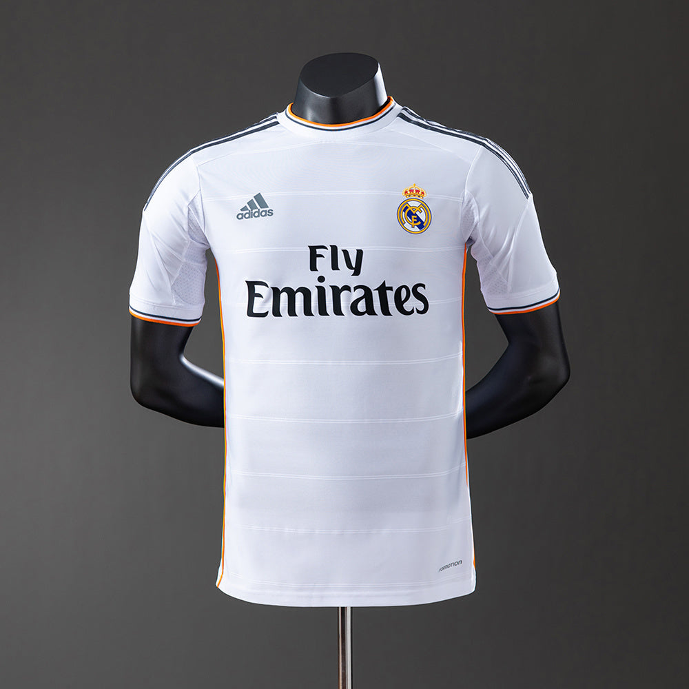 Real Madrid 13-14 Home Player Version Retro Jersey detail
