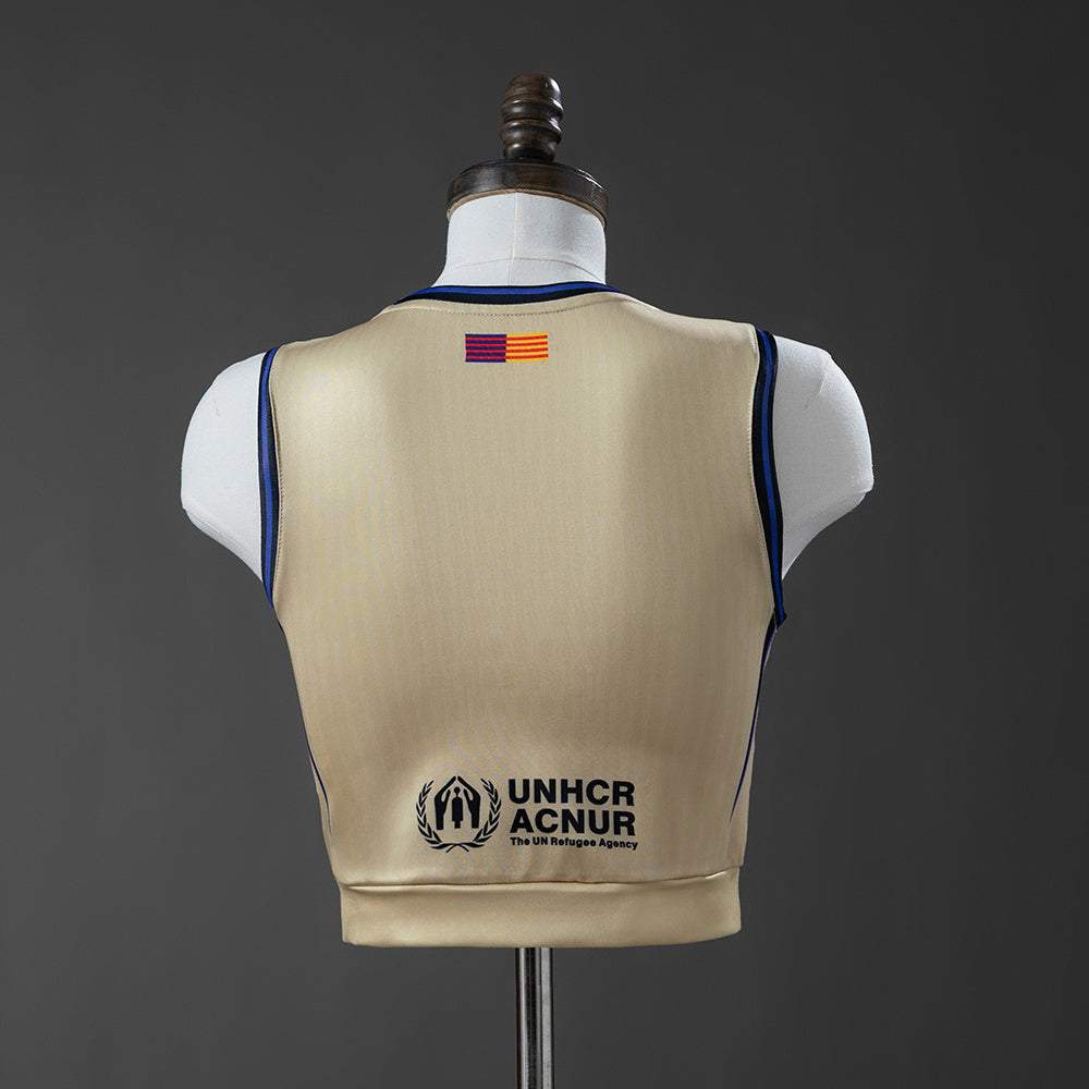 Barcelona 25-26 Away Women's Vest detail