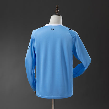 Manchester City 25-26 Home Long Sleeve Jersey