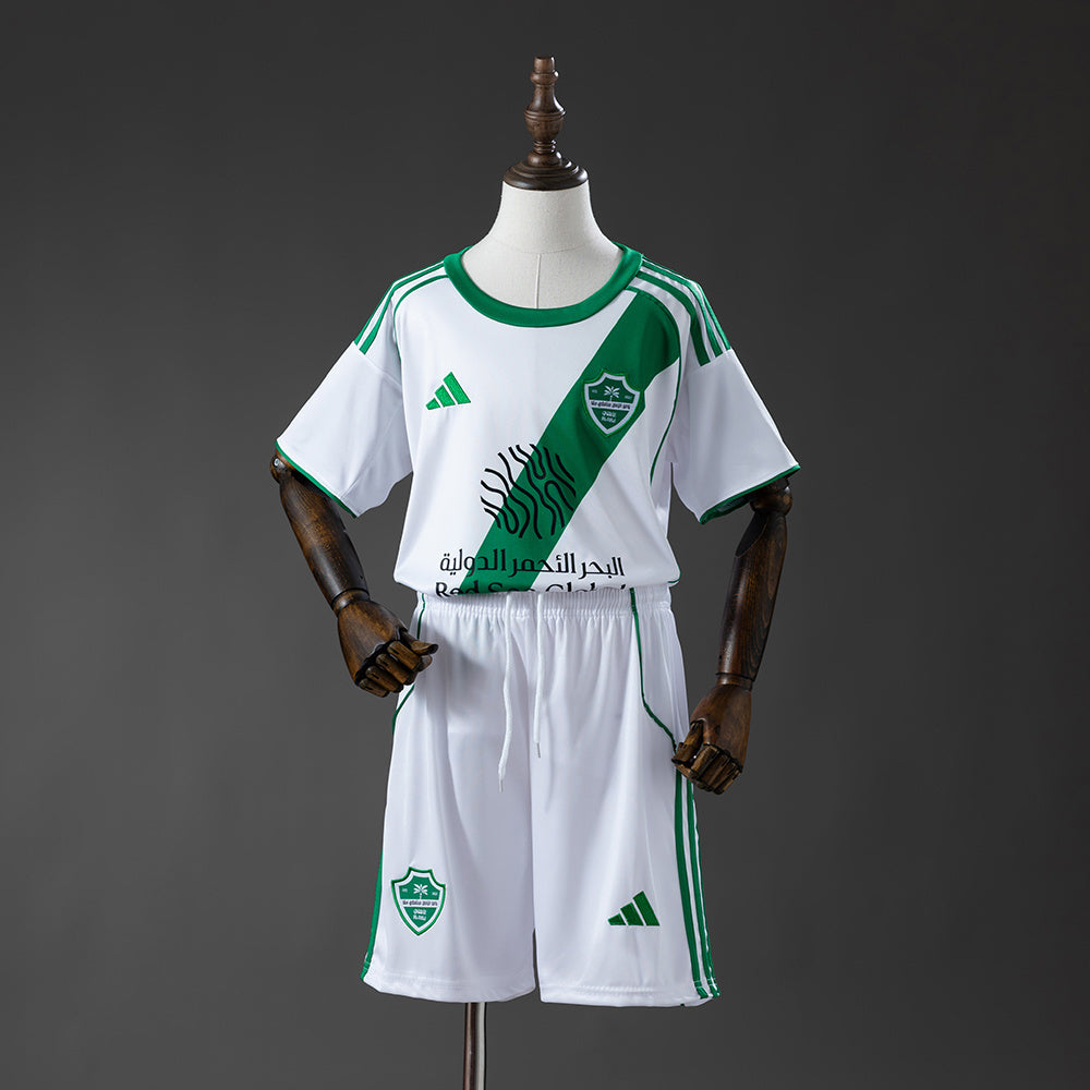 Al-Ahli Saudi 25_26 Away Kids Jersey detail