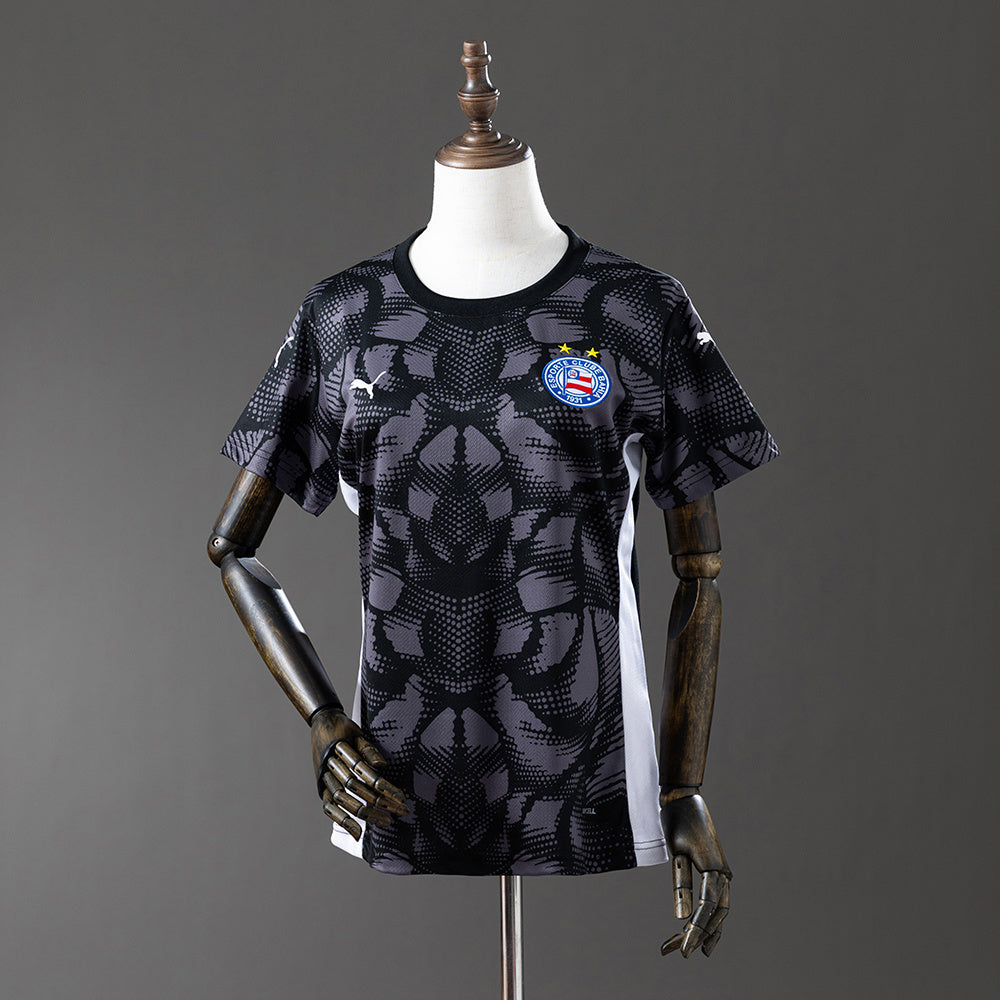 Bahia 25-26 Goalkeeper - Black Women's Jersey detail