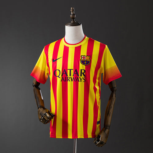 Retro Barcelona 13-14 Away detail