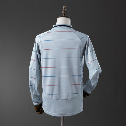 Barcelona 03-04 Away Retro Long Sleeve Jersey