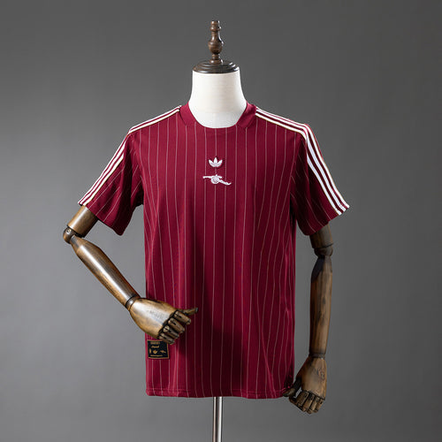 Arsenal 25-26 Culture T-shirt - Red Jersey detail